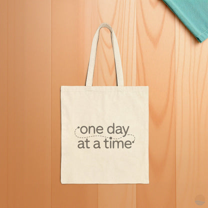 One Day At A Time Tote Bag