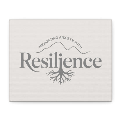 Resilience Print Canvas - Soft Cream