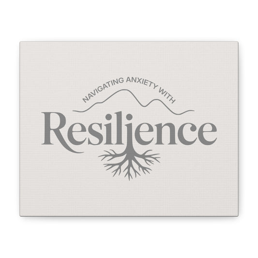 Resilience Print Canvas - Soft Cream